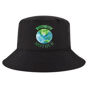 Respect Your Mother Earth Planet Day Green Environtalist Gift Cool Comfort Performance Bucket Hat