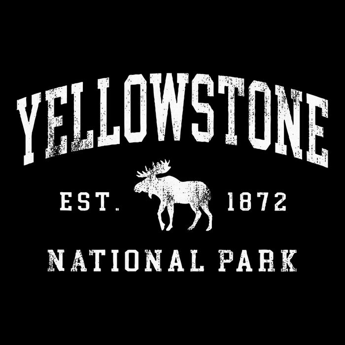 Retro Yellowstone National Park Est 1872 Hiking City Backpack