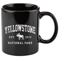 Retro Yellowstone National Park Est 1872 Hiking 11oz C Handle Ceramic Mug