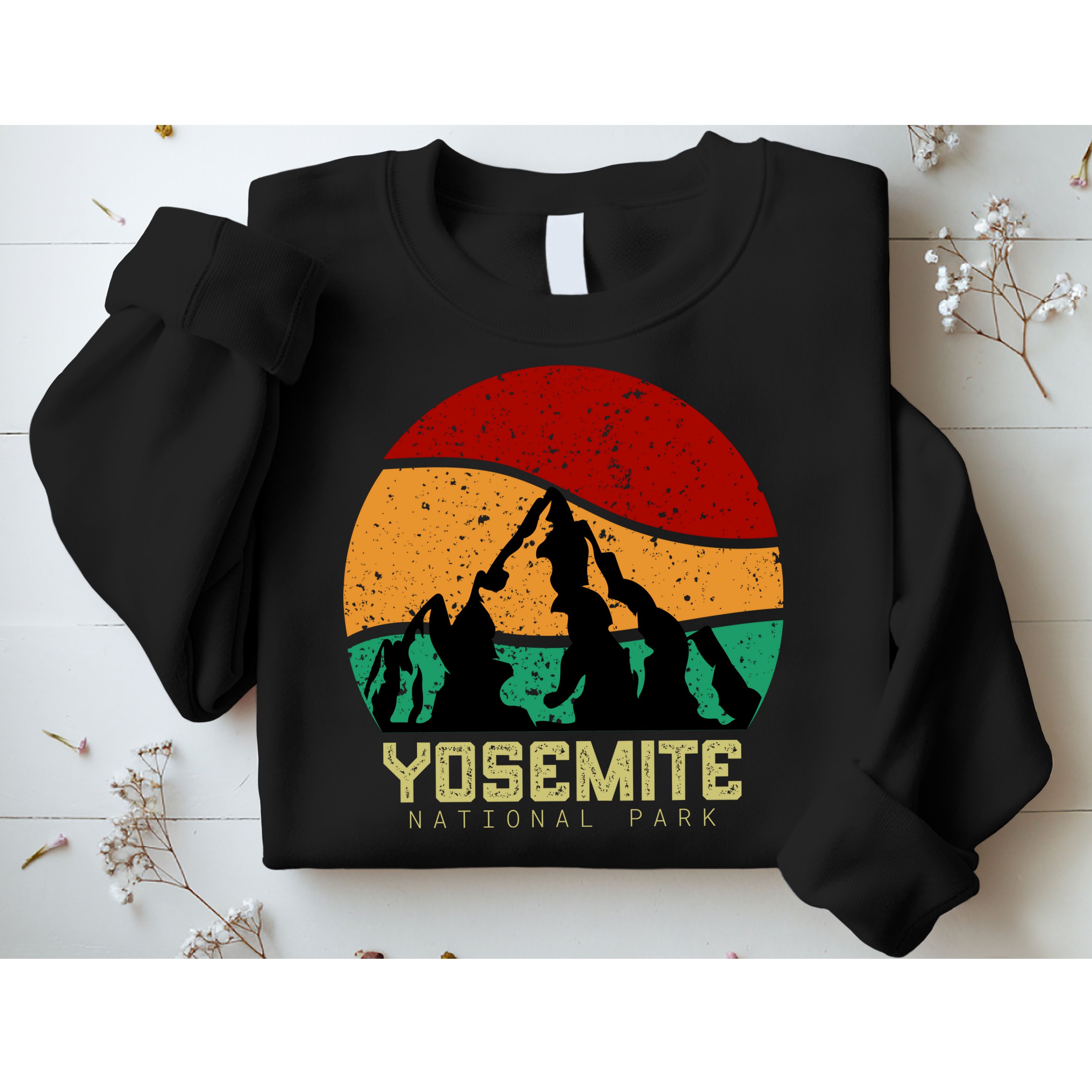 Retro Yosemite National Park Sweatshirt