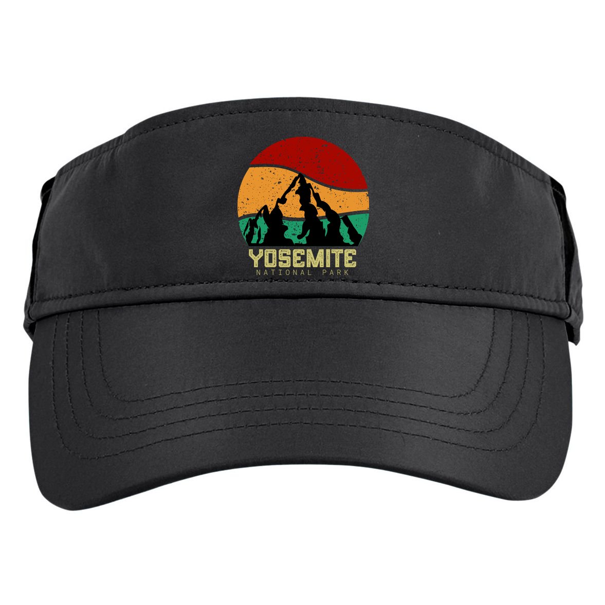 Retro Yosemite National Park Adult Drive Performance Visor