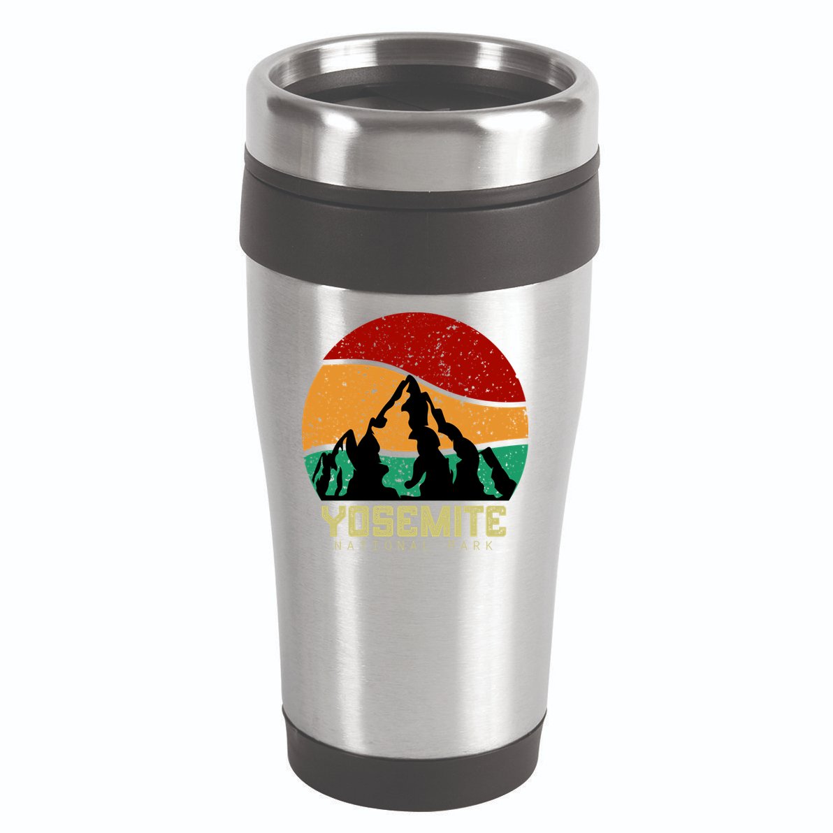 Retro Yosemite National Park 16oz Travel Tumbler