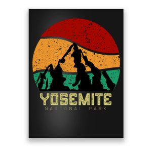 Retro Yosemite National Park Poster