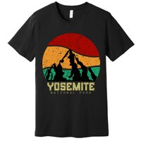 Retro Yosemite National Park Premium T-Shirt