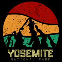 Retro Yosemite National Park Premium T-Shirt