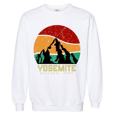 Retro Yosemite National Park Garment-Dyed Sweatshirt