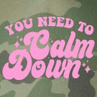 Retro You Need To Calm Down Legacy Tie Dye Trucker Hat