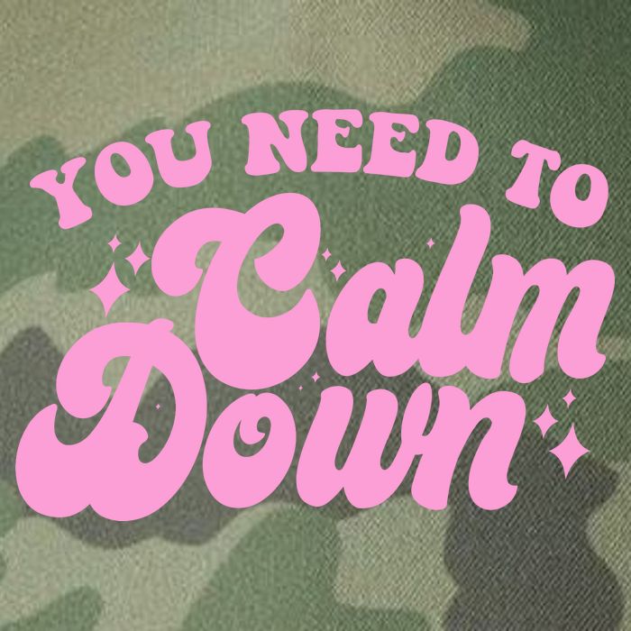 Retro You Need To Calm Down Legacy Tie Dye Trucker Hat
