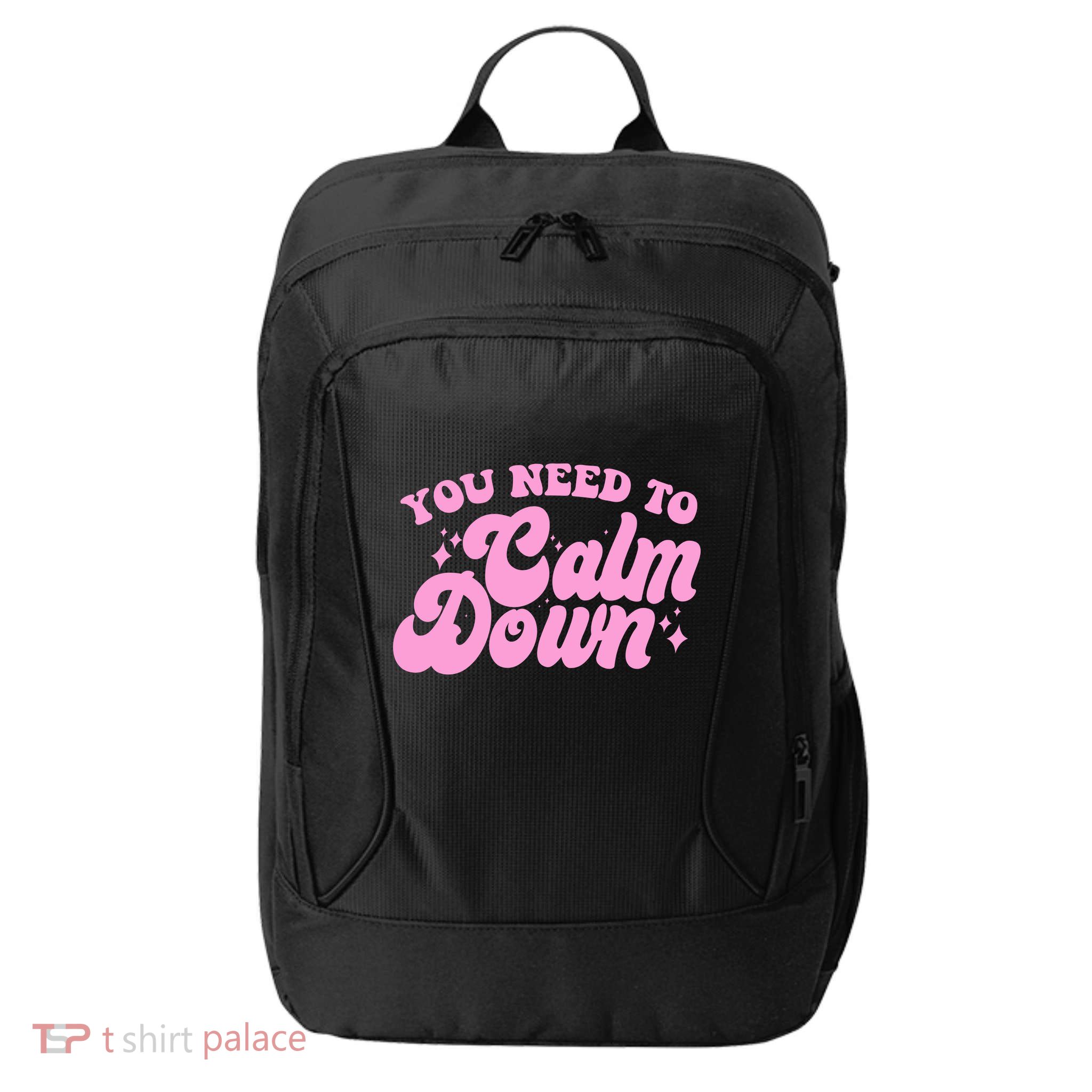Retro You Need To Calm Down City Backpack