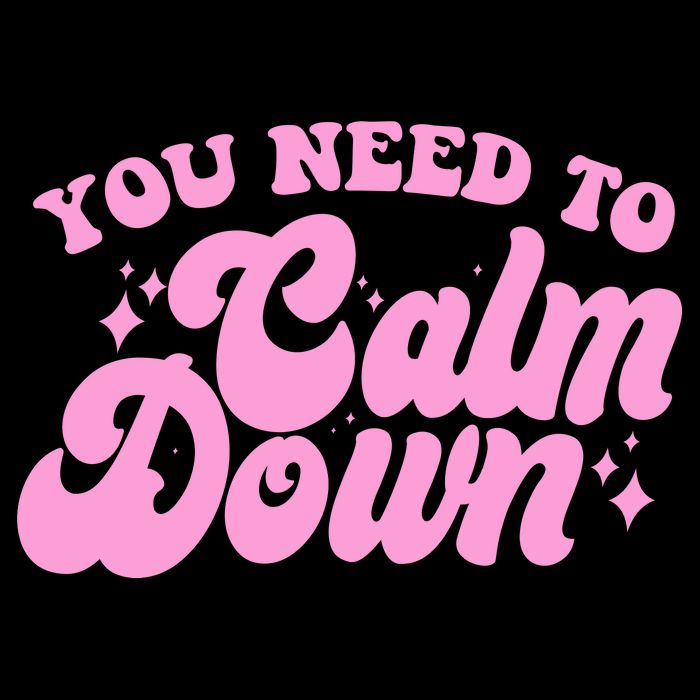 Retro You Need To Calm Down 16 in Basic Backpack