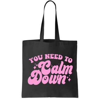 Retro You Need To Calm Down Bag