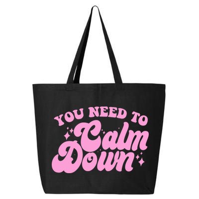 Retro You Need To Calm Down 25L Jumbo Tote