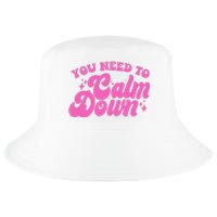 Retro You Need To Calm Down Cool Comfort Performance Bucket Hat