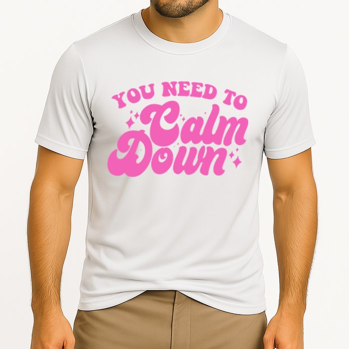 Retro You Need To Calm Down Performance Shirt
