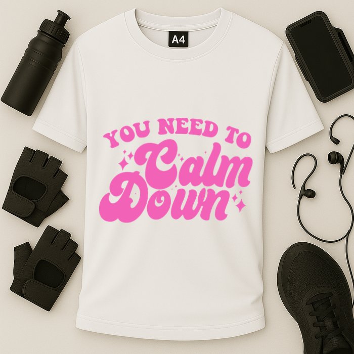 Retro You Need To Calm Down Performance Shirt
