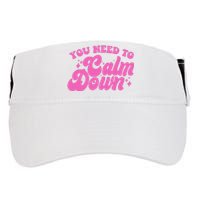 Retro You Need To Calm Down Adult Drive Performance Visor