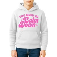 Retro You Need To Calm Down Kids Hoodie