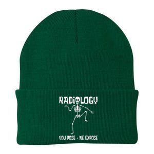 Radiology You Pose We Expose Skeleton Radiologist Rad Tech Knit Cap Winter Beanie