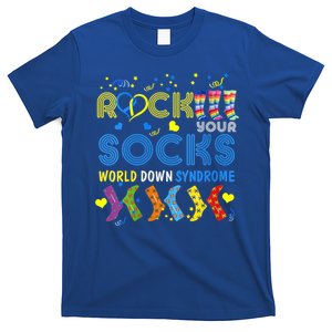 Rock Your Socks Cute 3gift21 Trisomy 21 World Down Syndrome Day Cool Gift T-Shirt