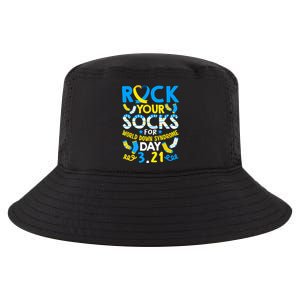 Rock Your Socks Down Syndrome Day Awareness Cool Comfort Performance Bucket Hat