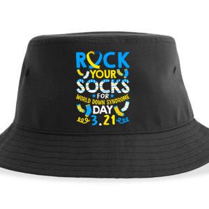 Rock Your Socks Down Syndrome Day Awareness Sustainable Bucket Hat