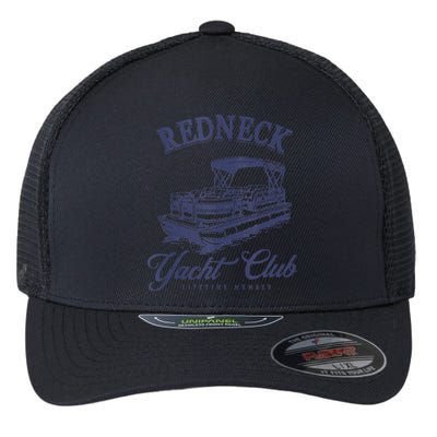 Redneck Yacht Social Club Party In Slow Motion Flexfit Unipanel Trucker Cap