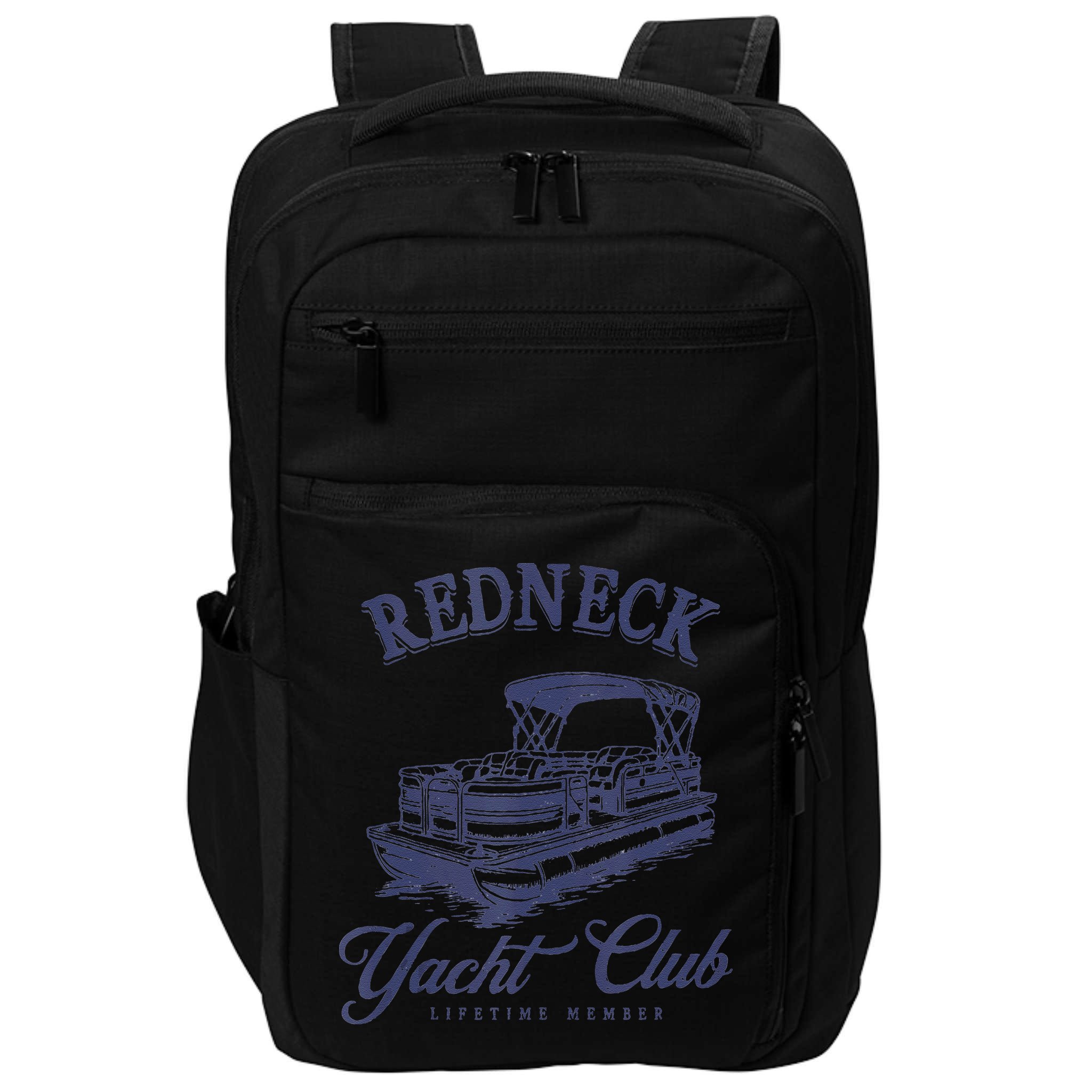 Redneck Yacht Social Club Party In Slow Motion Impact Tech Backpack