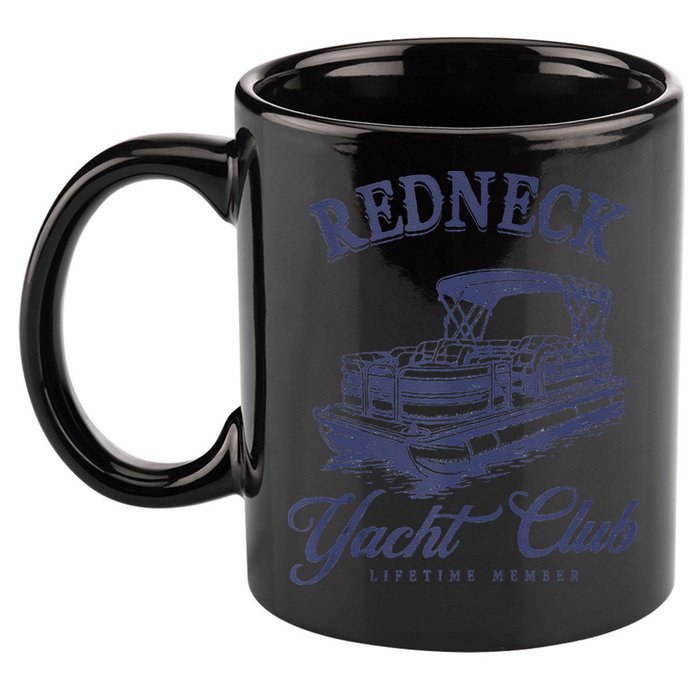 Redneck Yacht Social Club Party In Slow Motion 11oz C Handle Ceramic Mug