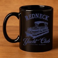 Redneck Yacht Social Club Party In Slow Motion 11oz C Handle Ceramic Mug