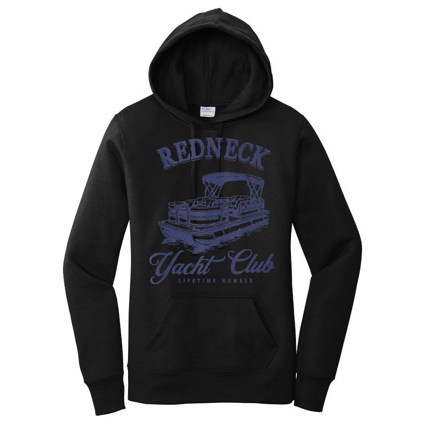 Redneck Yacht Social Club Party In Slow Motion Women's Pullover Hoodie