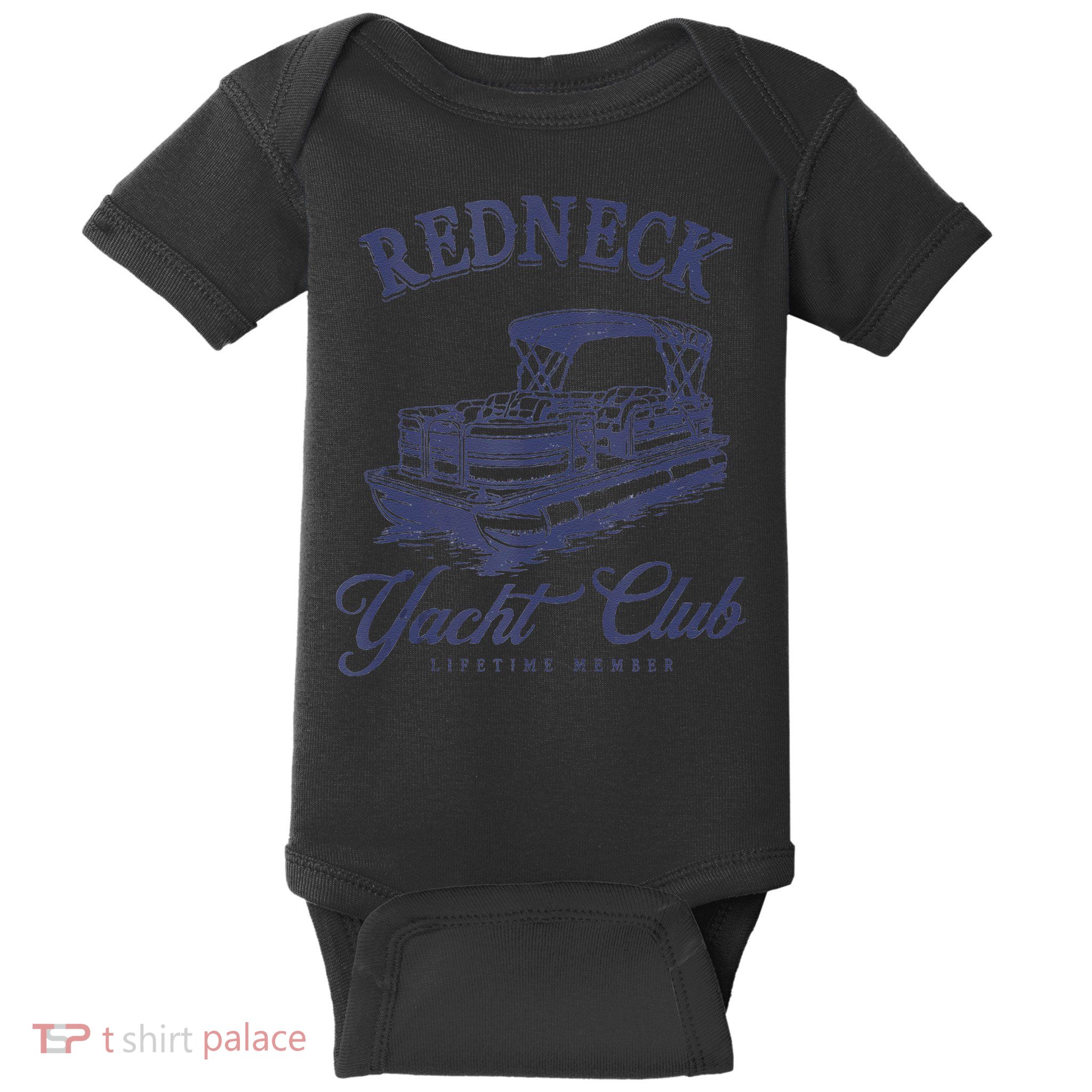 Redneck Yacht Social Club Party In Slow Motion Baby Bodysuit