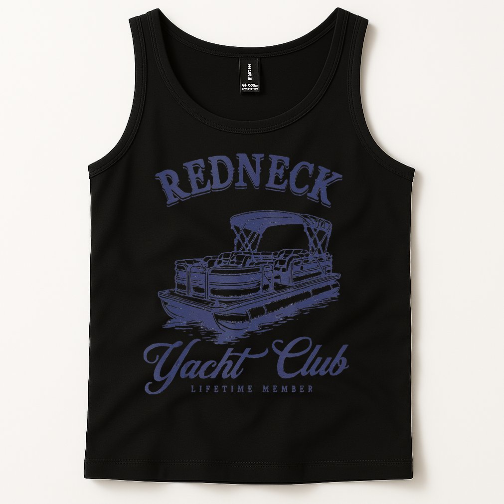 Redneck Yacht Social Club Party In Slow Motion Tank Top