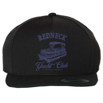Redneck Yacht Social Club Party In Slow Motion Wool Snapback Cap