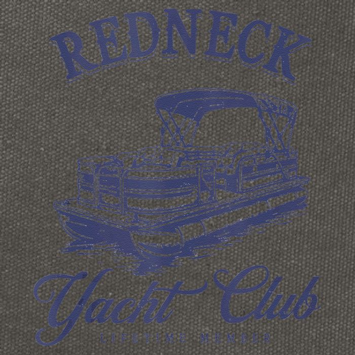 Redneck Yacht Social Club Party In Slow Motion Cotton Canvas Backpack