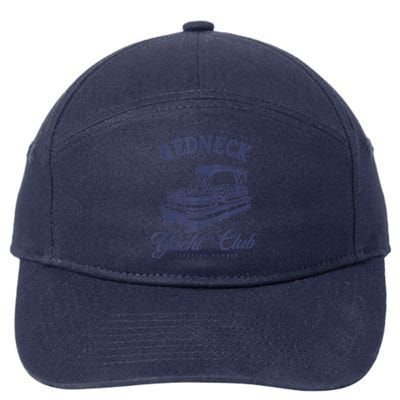 Redneck Yacht Social Club Party In Slow Motion 7-Panel Snapback Hat