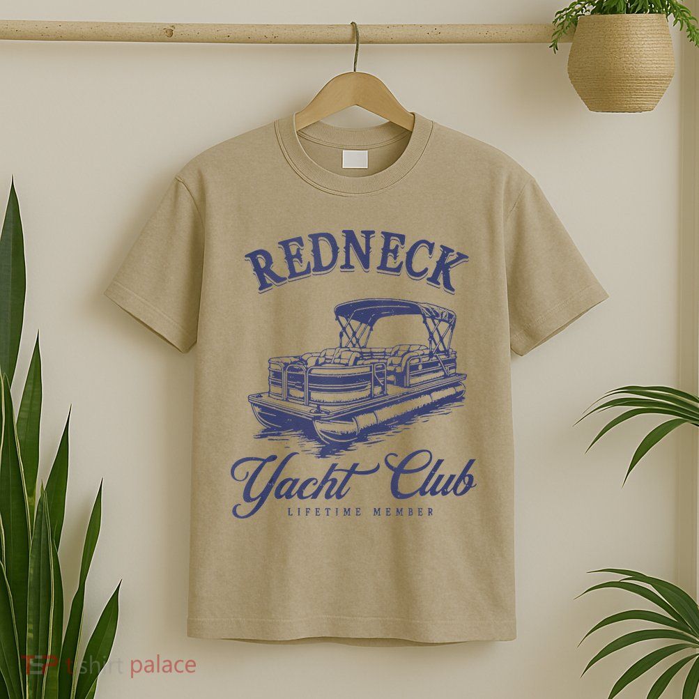 Redneck Yacht Social Club Party In Slow Motion T-Shirt