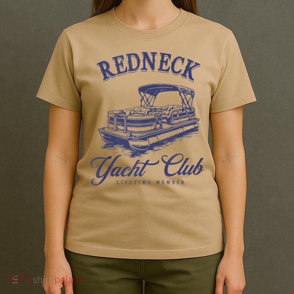 Redneck Yacht Social Club Party In Slow Motion T-Shirt