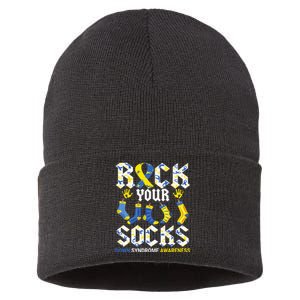 Rock Your Socks Awareness on March 21st Sustainable Knit Beanie