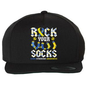 Rock Your Socks Awareness on March 21st Wool Snapback Cap