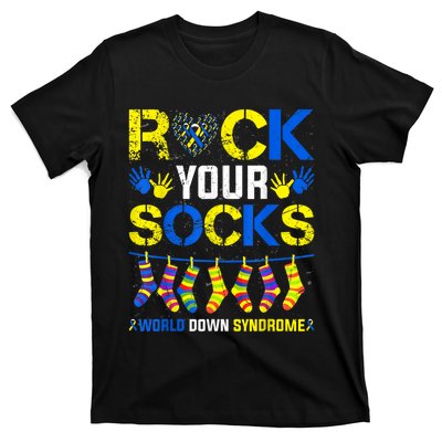 Rock Your Socks World Down Syndrome T-Shirt