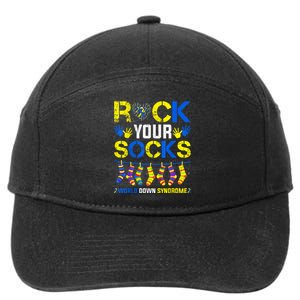 Rock Your Socks World Down Syndrome 7-Panel Snapback Hat