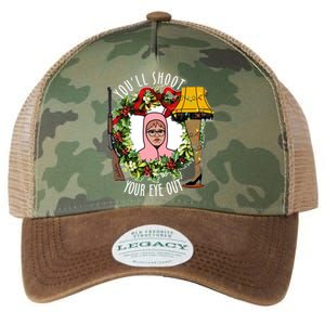 Ralphie Youll Shoot Your Eye Out Christmas Funny Holiday Legacy Tie Dye Trucker Hat