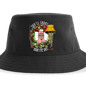 Ralphie Youll Shoot Your Eye Out Christmas Funny Holiday Sustainable Bucket Hat