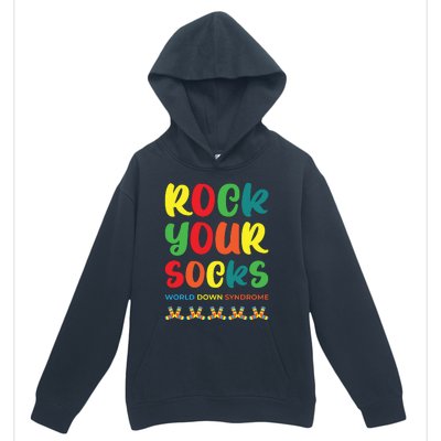 Rock Your Socks Down Syndrome Socks Women Urban Pullover Hoodie