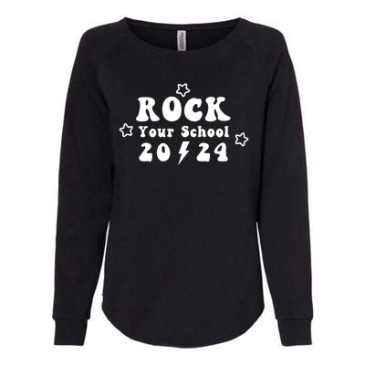 Rock Your School 2024 Womens California Wash Sweatshirt