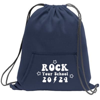 Rock Your School 2024 Sweatshirt Cinch Pack Bag