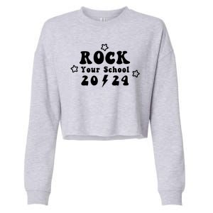 Rock Your School 2024 Cropped Pullover Crew