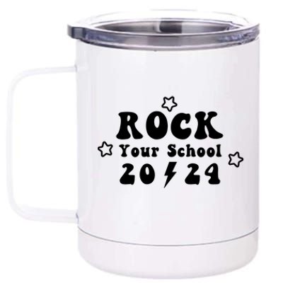 Rock Your School 2024 12 oz Stainless Steel Tumbler Cup