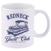 Redneck Yacht Social Club Party In Slow Motion 11oz C Handle Ceramic Mug