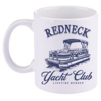 Redneck Yacht Social Club Party In Slow Motion 11oz C Handle Ceramic Mug